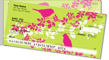 Bird on Branch Side Tear Design Checks
