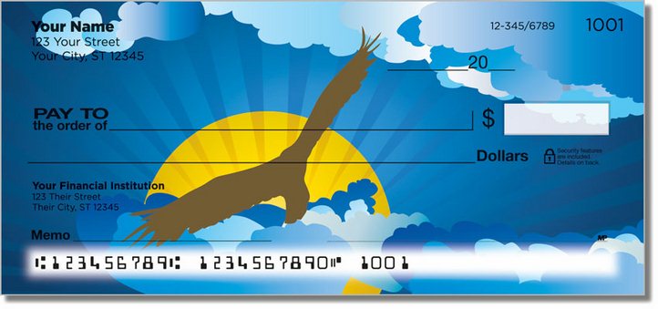 Birds in Flight Personal Checks