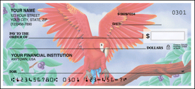 Birds of Paradise Personal Checks