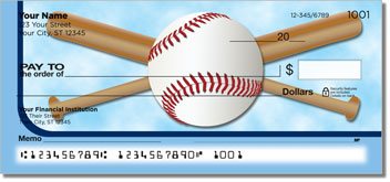 Blue Baseball Fan Checks