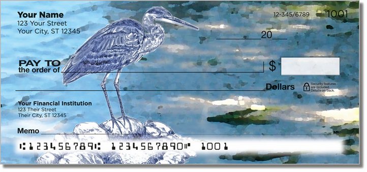 Blue Heron Personal Checks