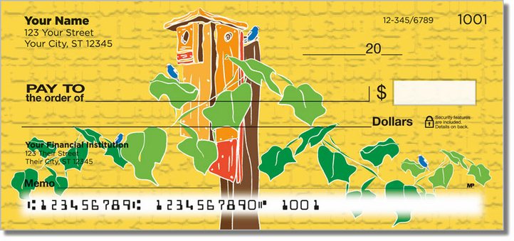 Bluebird House Personal Checks