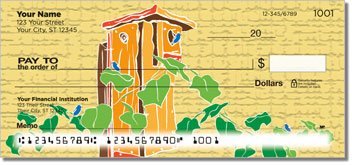 Bluebird House Personalized Checks