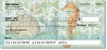 Boho Coastal Personalized Checks