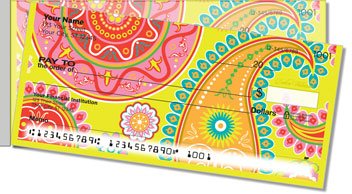 Boho Girl Side Tear Design Checks