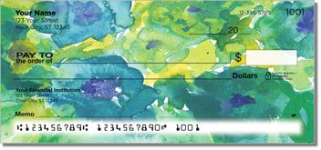 Bold Floral Personalized Checks