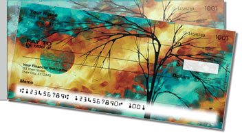 Bold Landscape Side Tear Personalized Checks