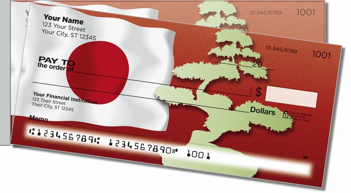 Bonsai Tree Side Tear Personal Checks