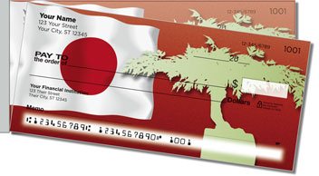 Bonsai Tree Side Tear Personalized Checks