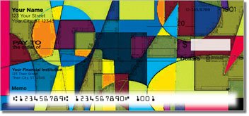 Bulone Abstract Personalized Checks