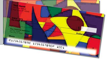 Bulone Abstract Side Tear Design Checks