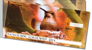 Bulone Bird Side Tear Personalized Checks