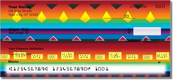 Bulone Pattern Personalized Checks
