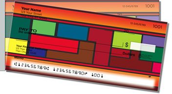 Bulone Pattern Side Tear Design Checks
