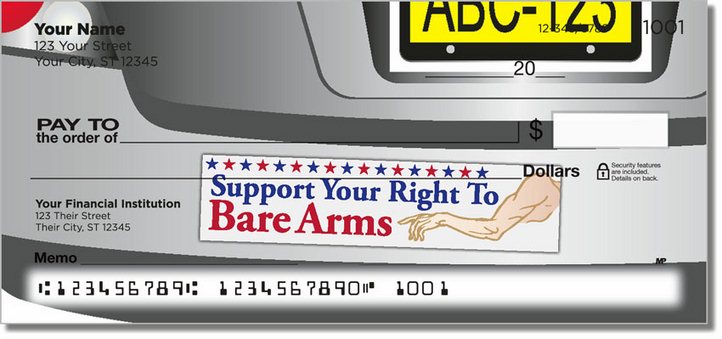 Bumper Snicker Personal Checks