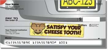 Bumper Snicker Personalized Checks