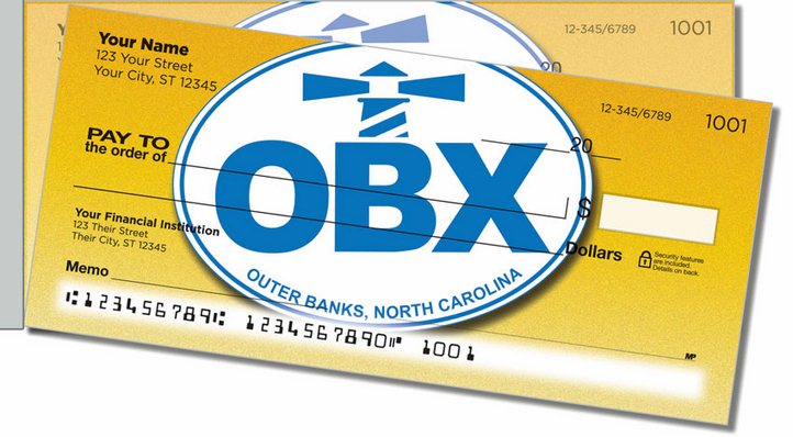 Bumper Sticker Side Tear Personal Checks