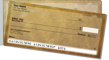 Burlap Side Tear Design Checks