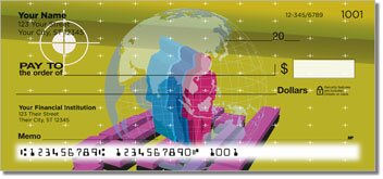 Business Executive Personalized Checks