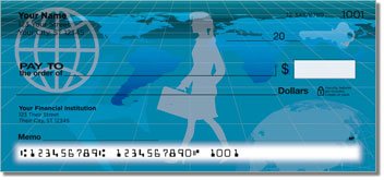 Business Traveler Personalized Checks