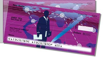 Business Traveler Side Tear Design Checks