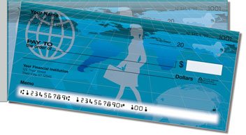 Business Traveler Side Tear Personalized Checks