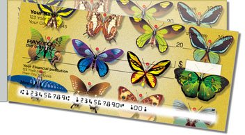 Butterfly Collection Side Tear Design Checks