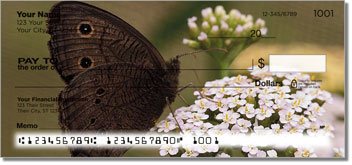 Butterfly Garden Personalized Checks