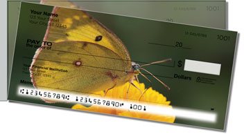 Butterfly Garden Side Tear Design Checks