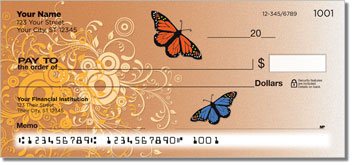 Butterfly Scroll Checks