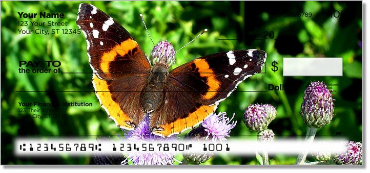 Butterfly and Moth Personal Checks