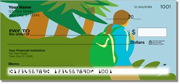 Camping and Hiking Personalized Checks
