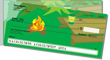 Camping and Hiking Side Tear Design Checks