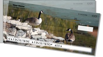 Canada Geese Side Tear Design Checks