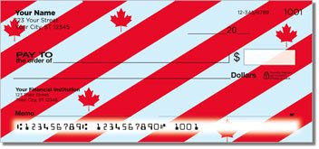 Canadian Pride Personalized Checks