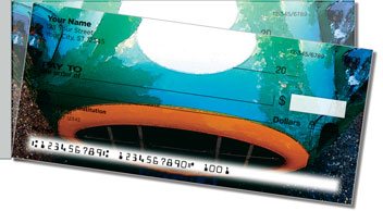 Car Racing Side Tear Personalized Checks