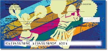 Cheerleader Personalized Checks