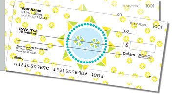 Cheery Day Side Tear Design Checks