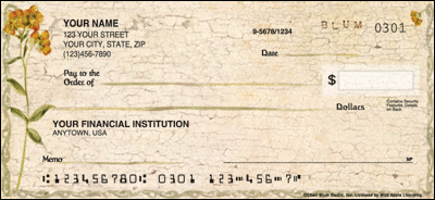 Cheri Blums Splendor Personal Checks