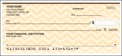 Chevron Personal Checks