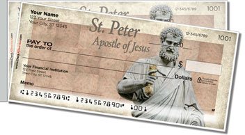 Christian Saint Side Tear Design Checks