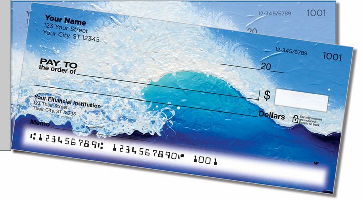 Cianelli Seascape Side Tear Personal Checks