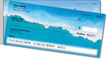 Cianelli Seascape Side Tear Design Checks
