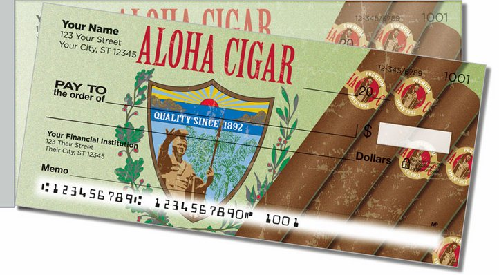Cigar Side Tear Personal Checks