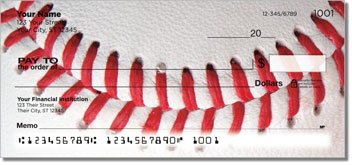 Classic Baseball Personalized Checks