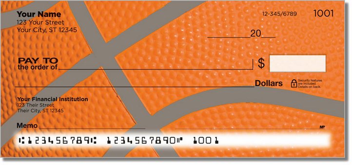 Classic Basketball Personal Checks