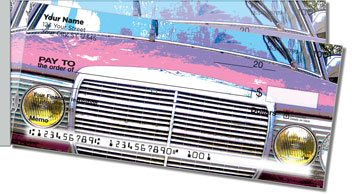 Classic Car Side Tear Design Checks