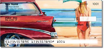Classic Chrome Personalized Checks