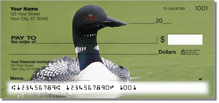Common Loon Personal Checks