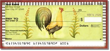Country Rooster Checks